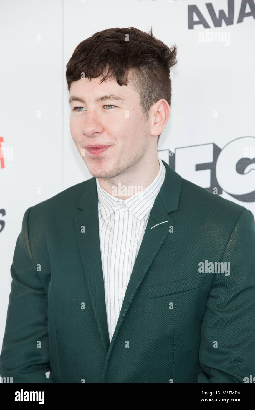 Barry Keoghan attends the Independent Spirit Awards on March 3, 2018 in Santa Monica, California. Stock Photo
