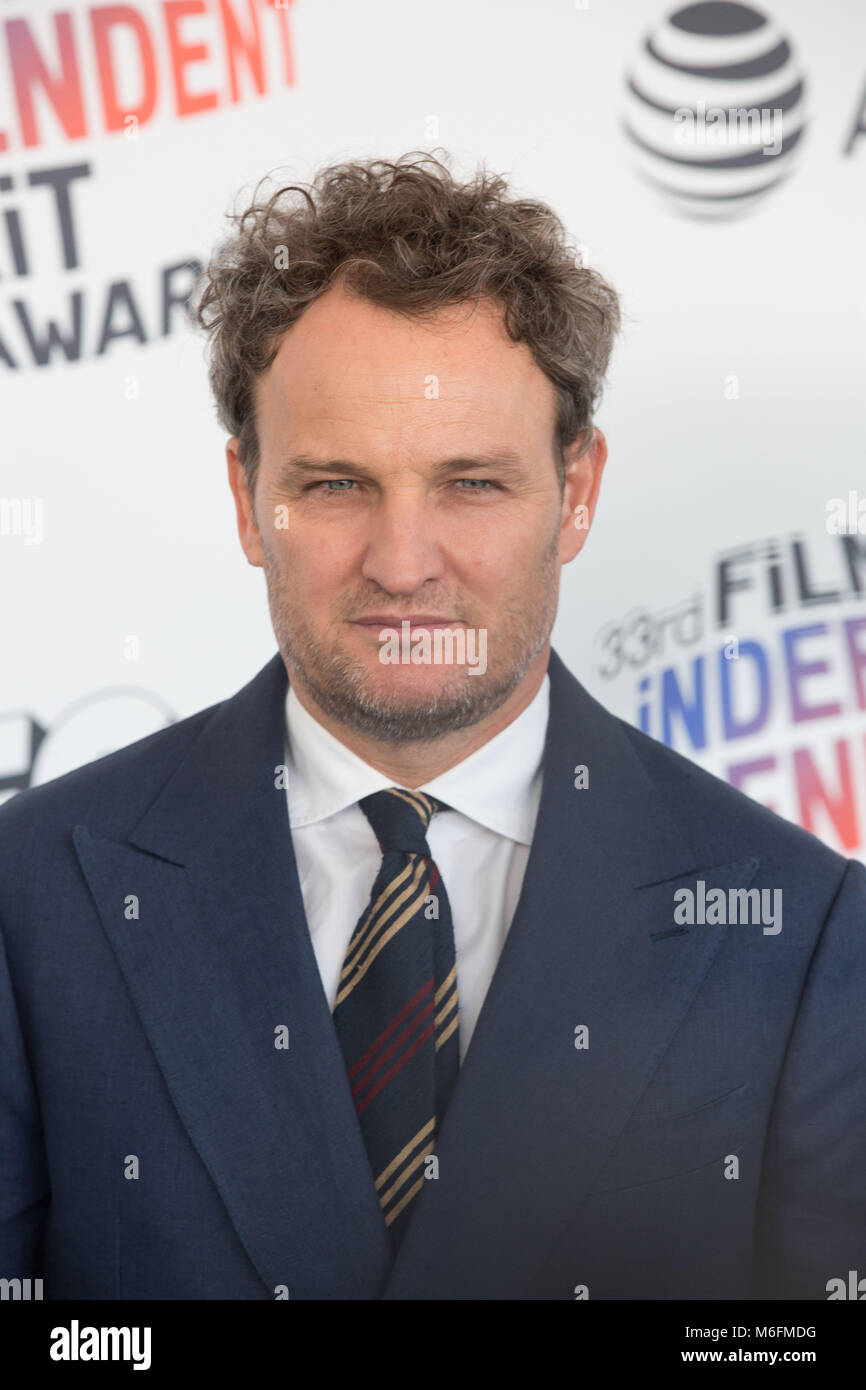Jason Clarke attends the Independent Spirit Awards on March 3, 2018 in