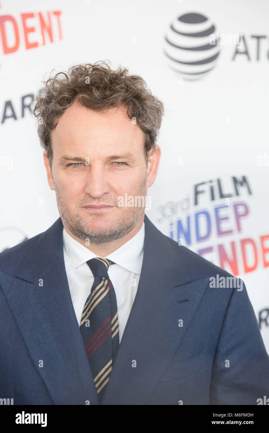 Jason Clarke attends the Independent Spirit Awards on March 3, 2018 in