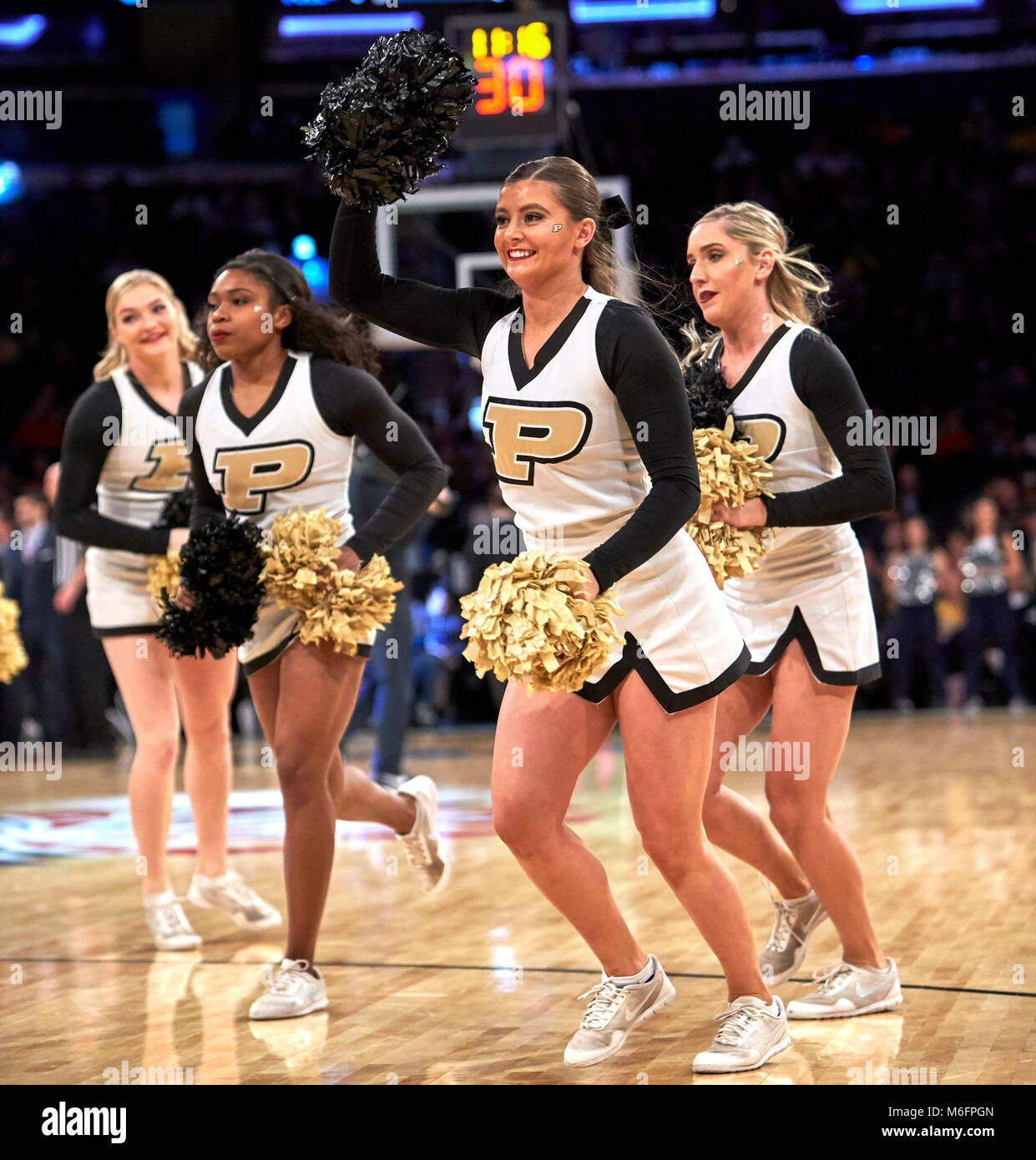 New York, New York, USA. 3rd Mar, 2018. Purdue Boilermakers