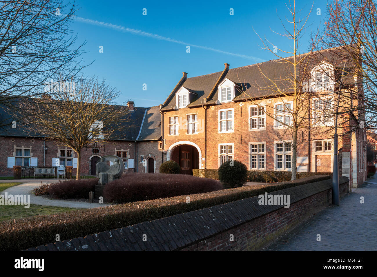Beguinage of Aarschot, founded in 1259. Aarschot - Flemish Brabant -  Flanders - Belgium Stock Photo - Alamy