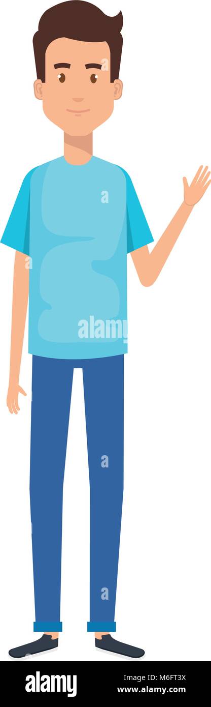 young man model avatar character Stock Vector Image & Art - Alamy