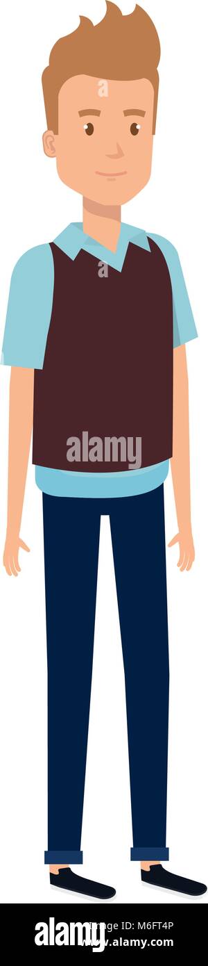 young man model avatar character Stock Vector Image & Art - Alamy
