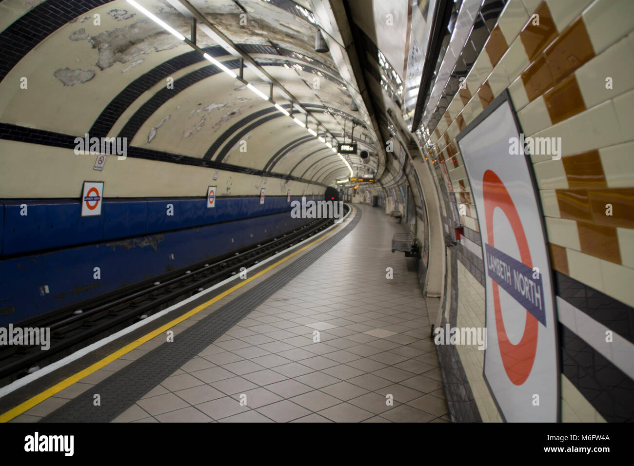 Lambeth North Underground Station. London, England, UK Stock Photo Alamy