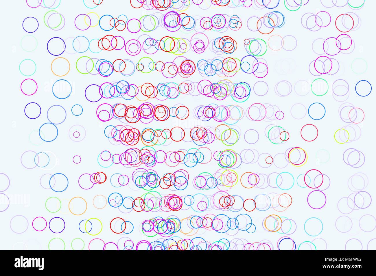 Shape of circles, bubbles, sphere or ellipses, abstract background ...