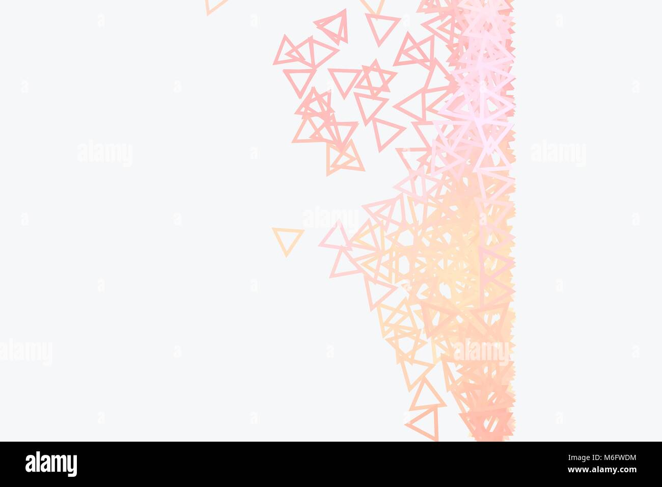 Abstract background with shape of triangle pattern. Vector illustration ...