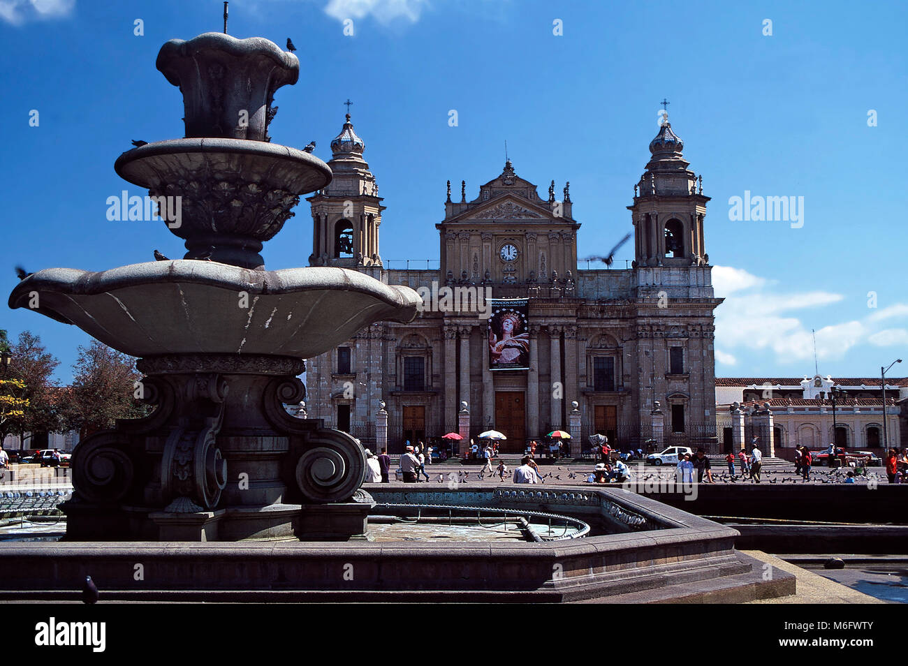 Metropolitan Cathedral,Guatemala City,Guatemala Stock Photo