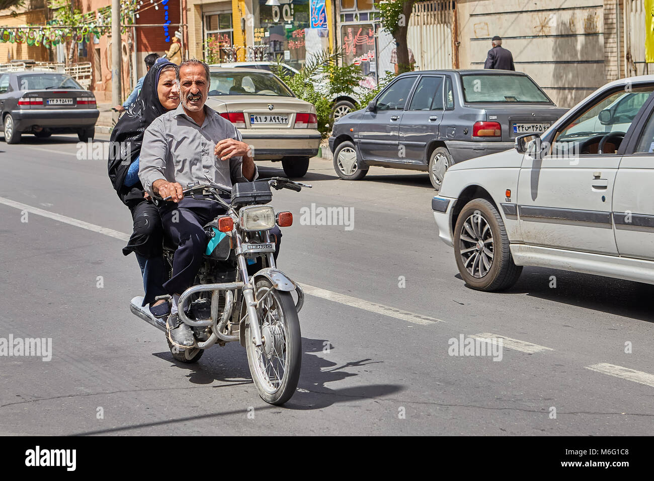 Iranian biker hi-res stock photography and images - Alamy