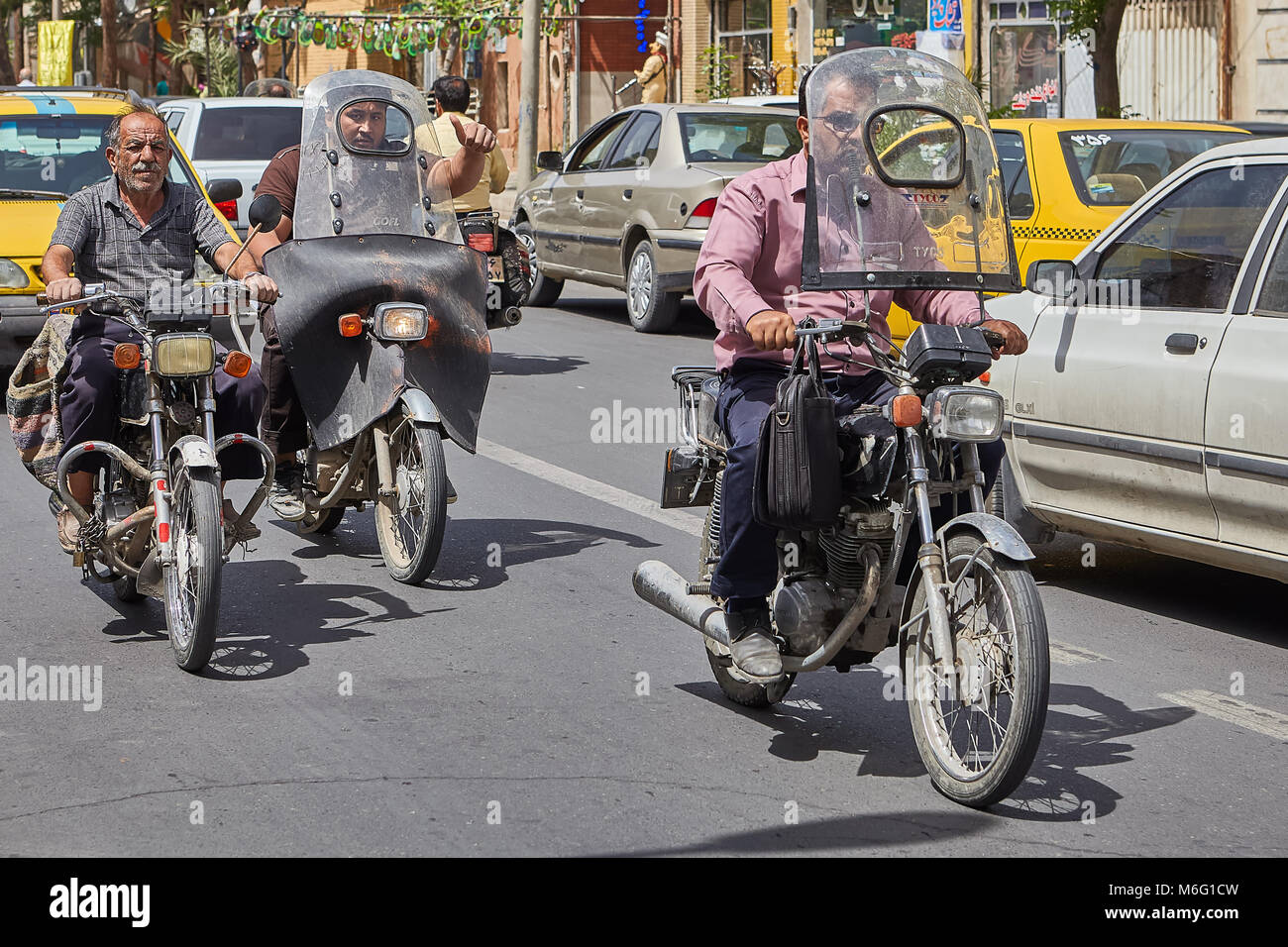 Arab People Riding Motor Iranian biker hi-res stock photography and images - Alamy