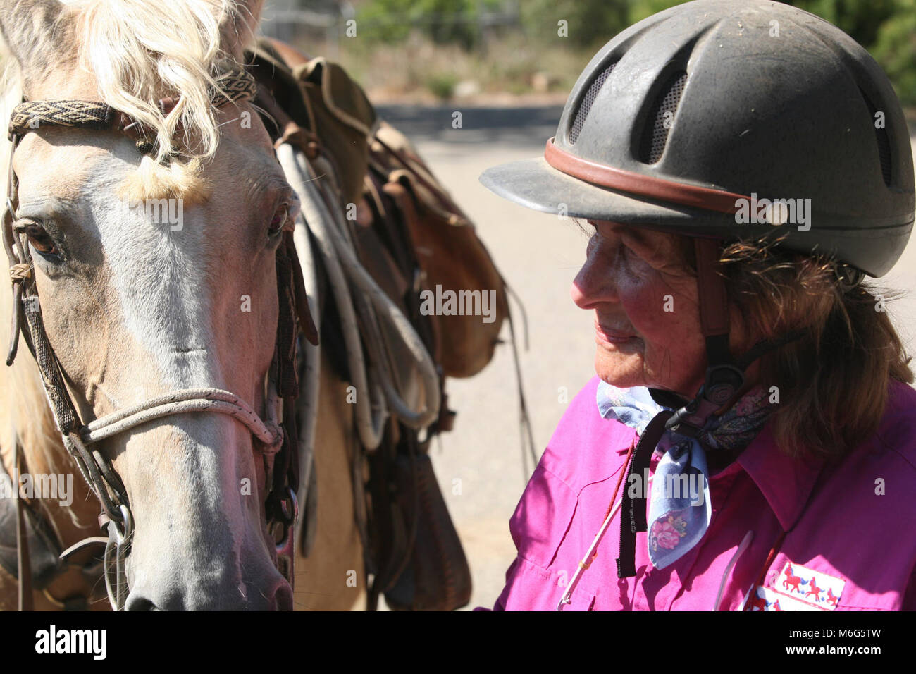 Ruth Gerson and her horse. Ruth Gerson is a longtime resident of the ...