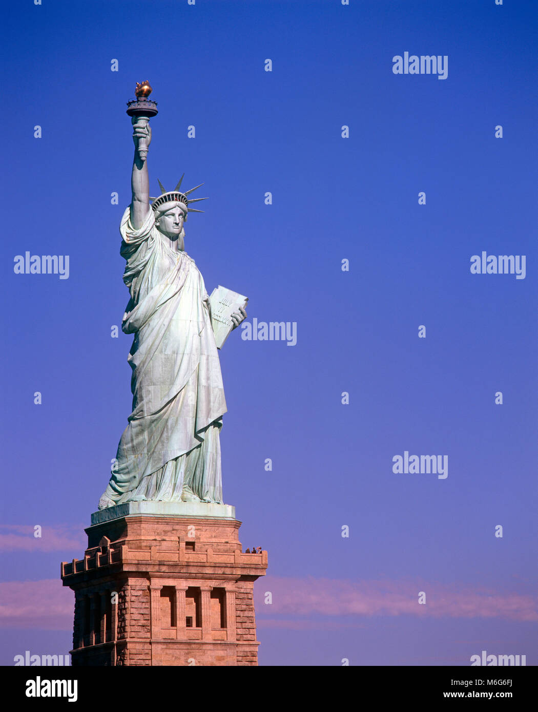 Statue of Liberty, Liberty Island, New York, USA Stock Photo