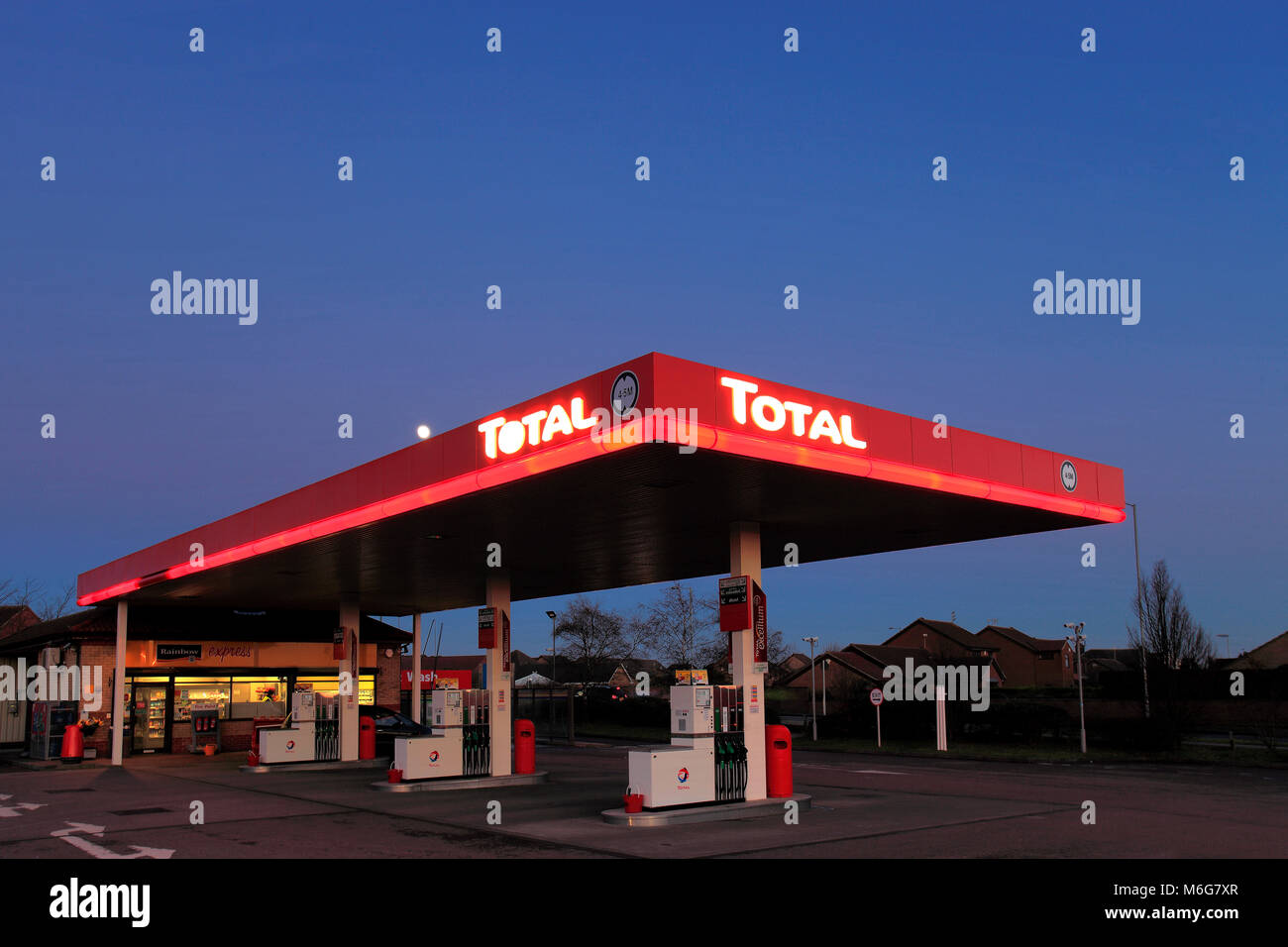 Total petrol station hi-res stock photography and images - Alamy