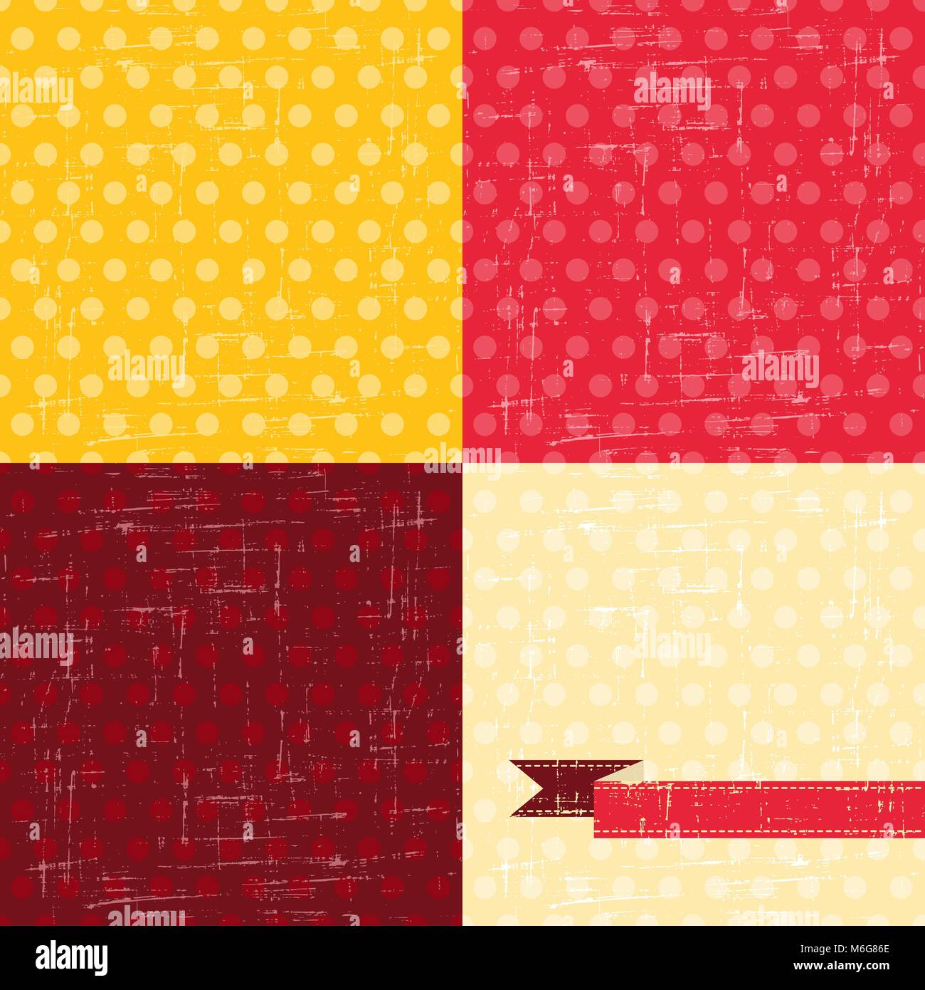 Seamless abstract retro pattern. Stylish grunge background Stock Vector ...