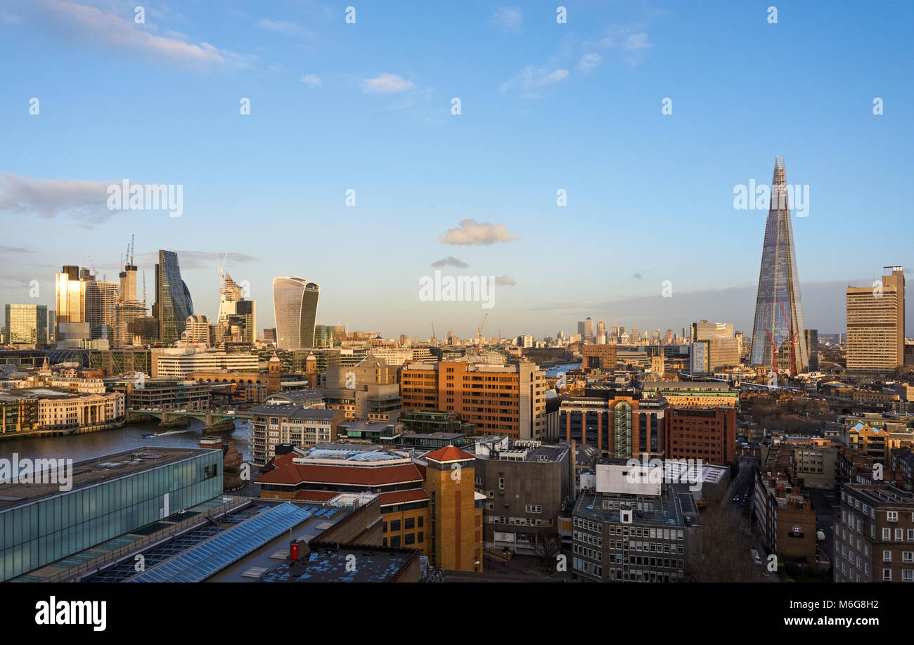 Rooftop london elevated view hi-res stock photography and images - Alamy