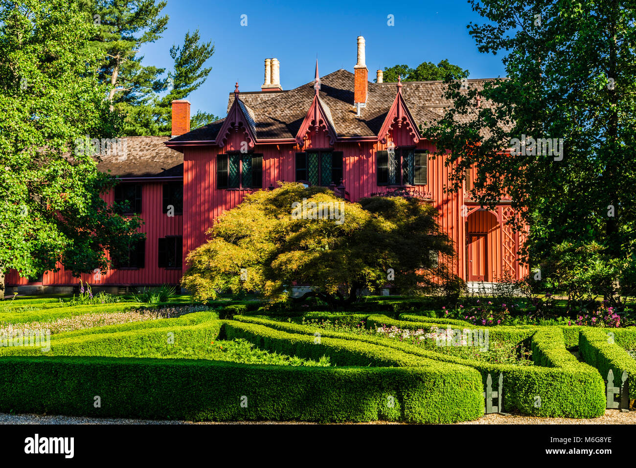 Roseland Cottage Woodstock, Connecticut, USA Stock Photo Alamy