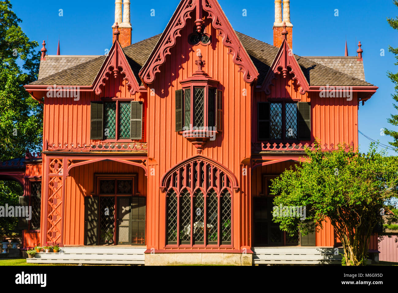 Roseland Cottage Woodstock, Connecticut, USA Stock Photo Alamy