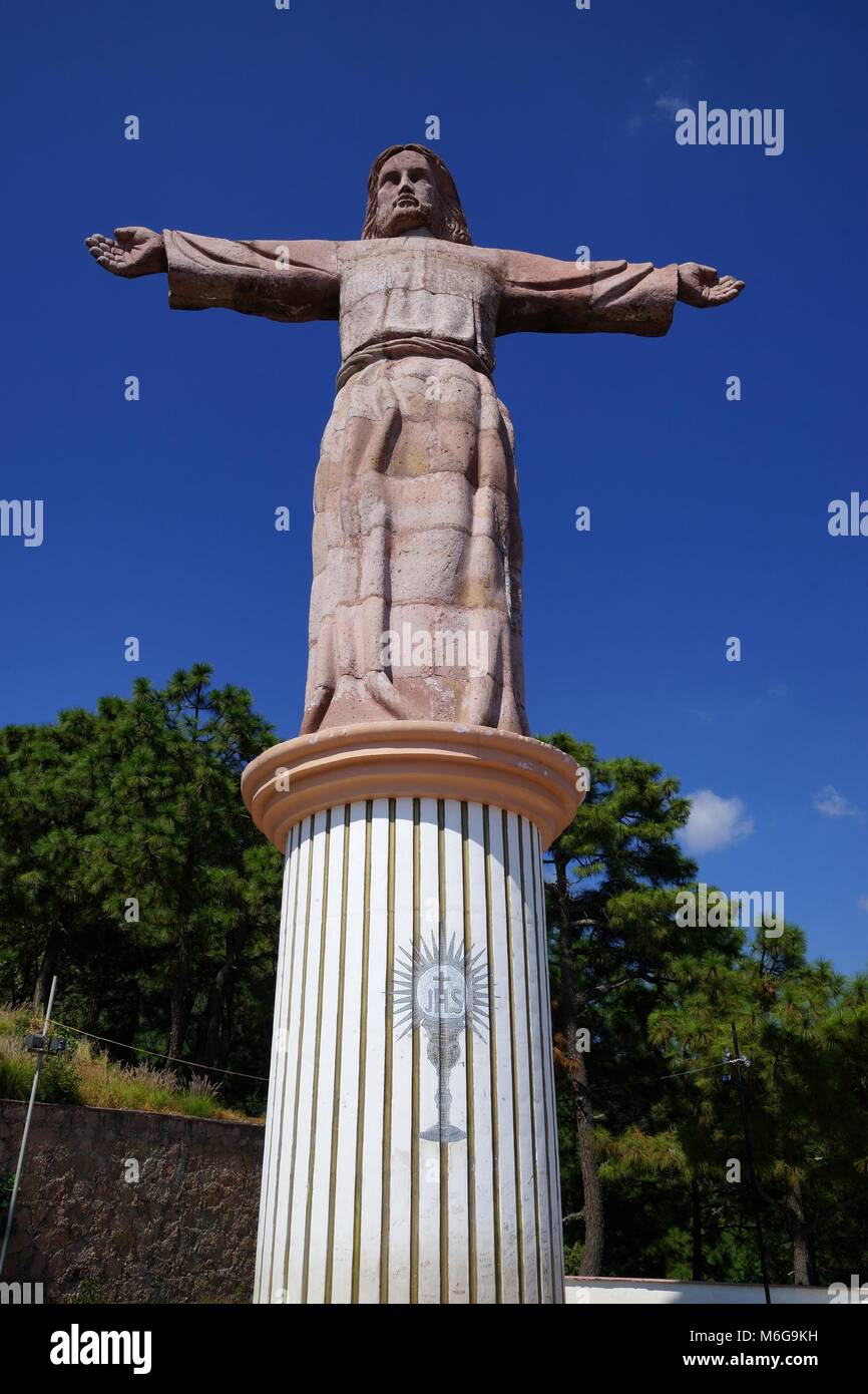 Christ statue in Taxco de Alarcon, Mexico Stock Photo Alamy