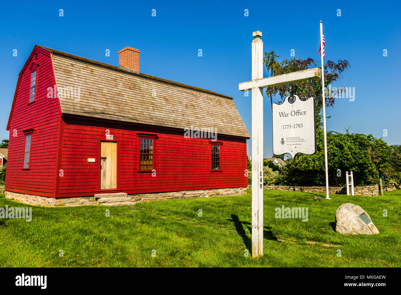 War Office Lebanon, Connecticut, USA Stock Photo Alamy