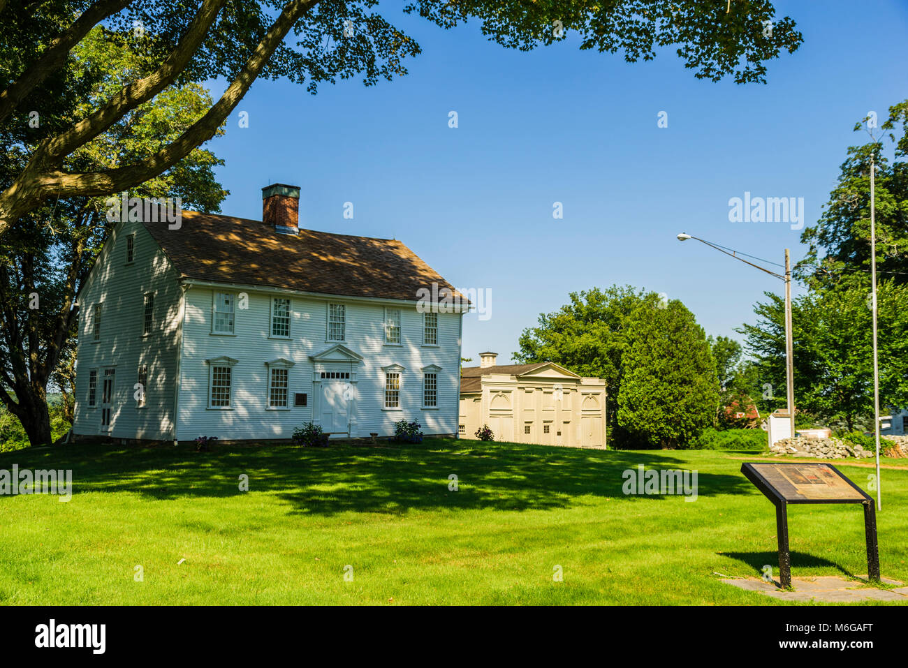 Governor Jonathan Trumbull House Lebanon, Connecticut, USA Stock Photo