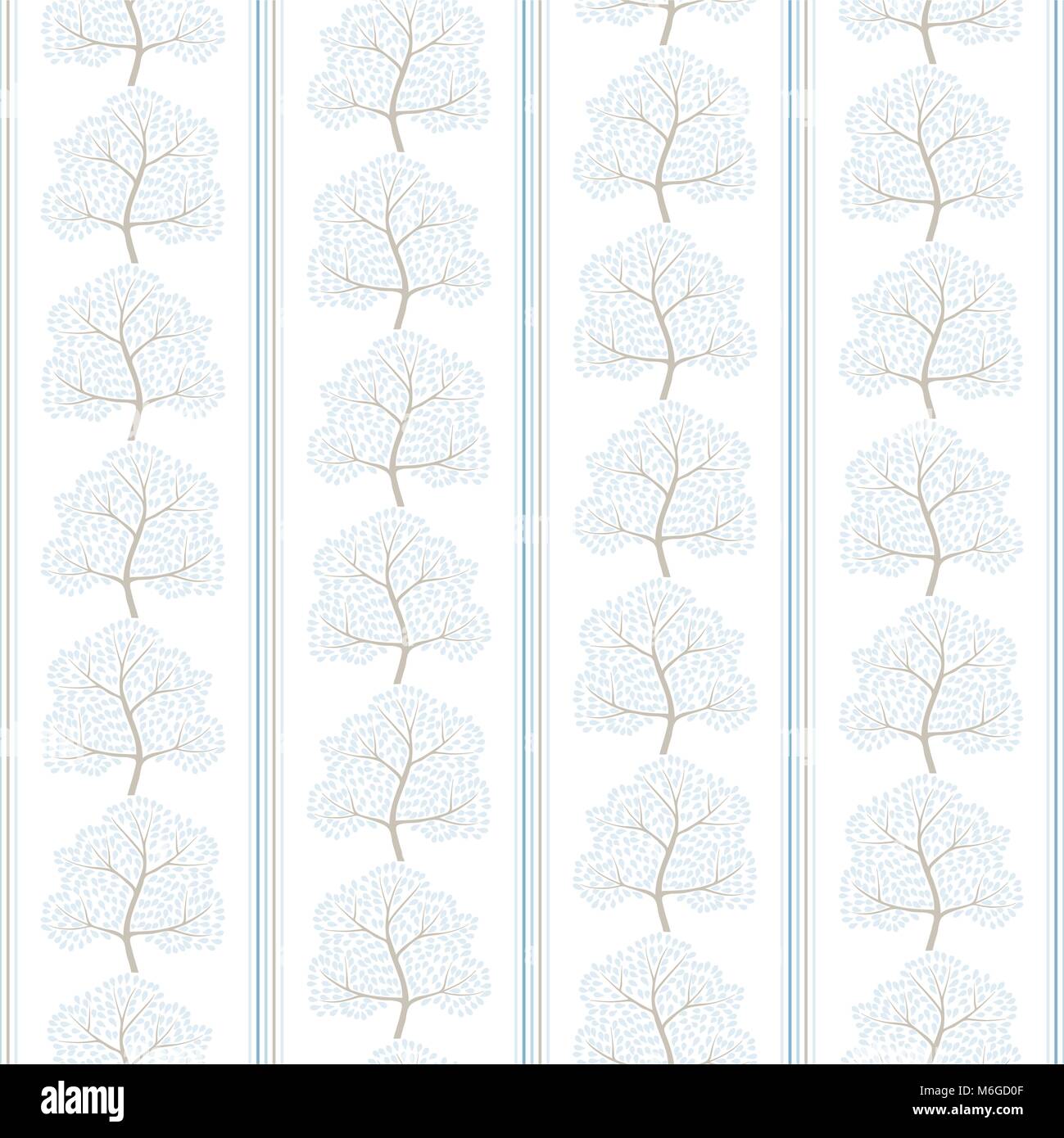 Winter trees seamless pattern (Abstract season background Stock Vector ...