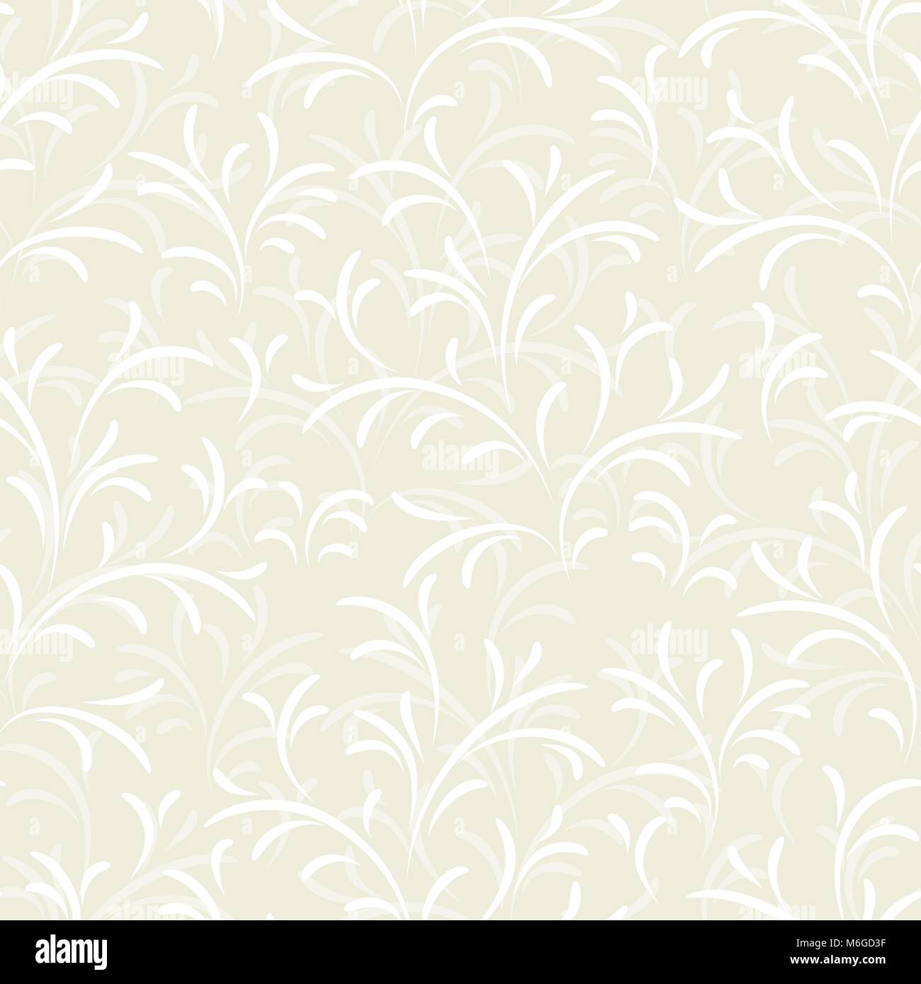Seamless vector floral pattern. Abstract texture with branches Stock ...