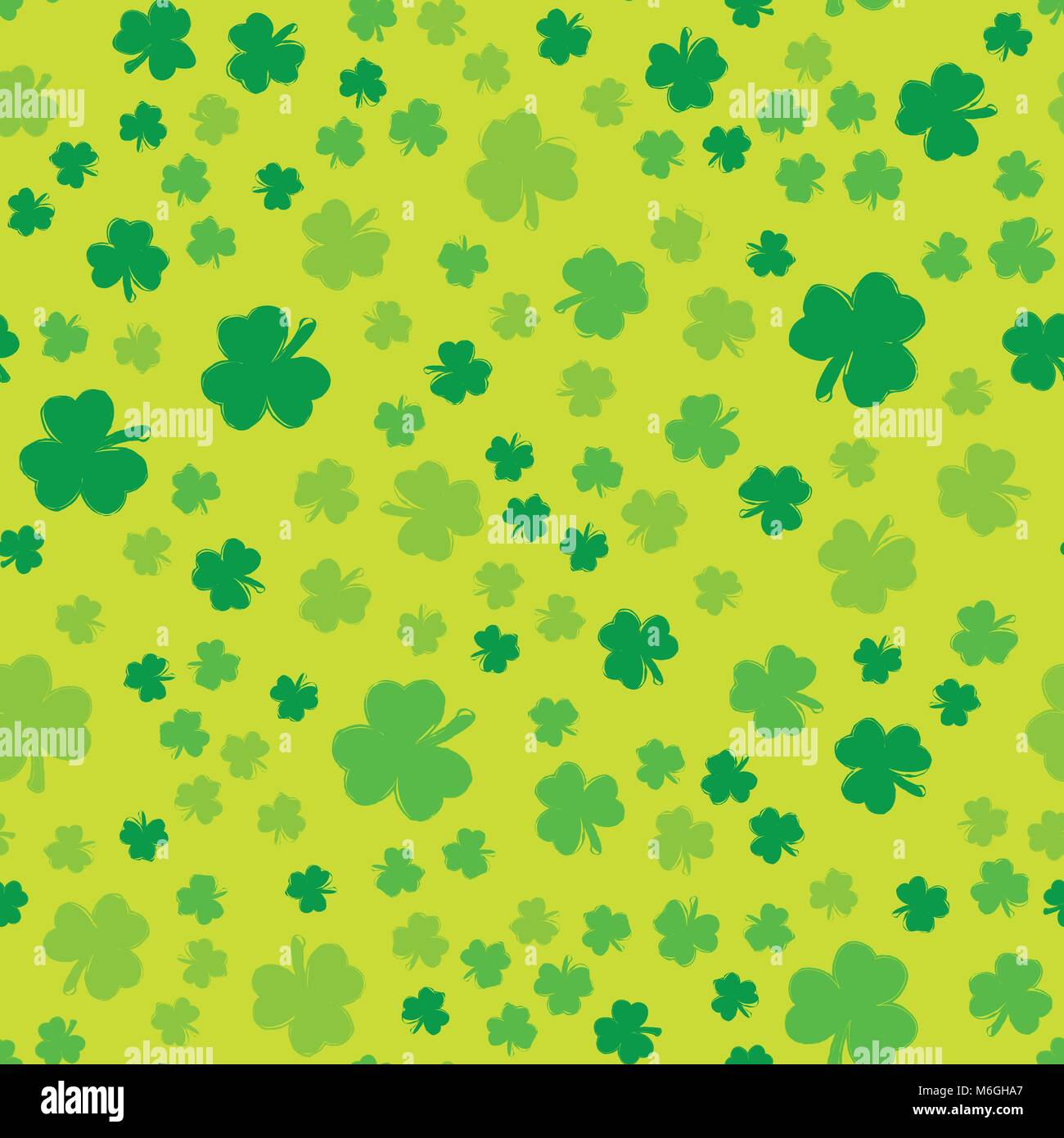 Grunge Clover Seamless 2 Stock Vector Image & Art - Alamy