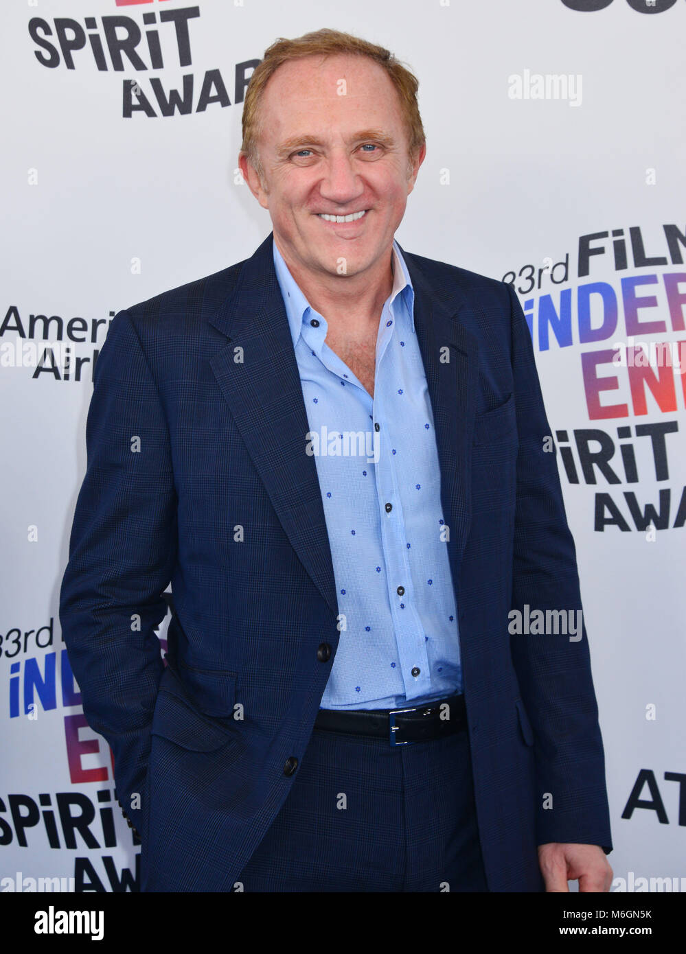 Francois-Henri Pinault 156 attends the 2018 Film Independent Spirit Awards on March 3, 2018 in Santa Monica, California Credit: Tsuni / USA/Alamy Live News Stock Photo