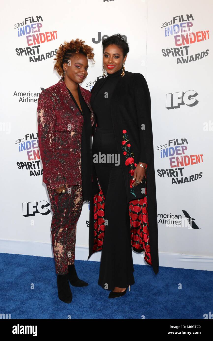 Santa Monica, CA. 3rd Mar, 2018. Dee Rees, Sarah M Broom at arrivals