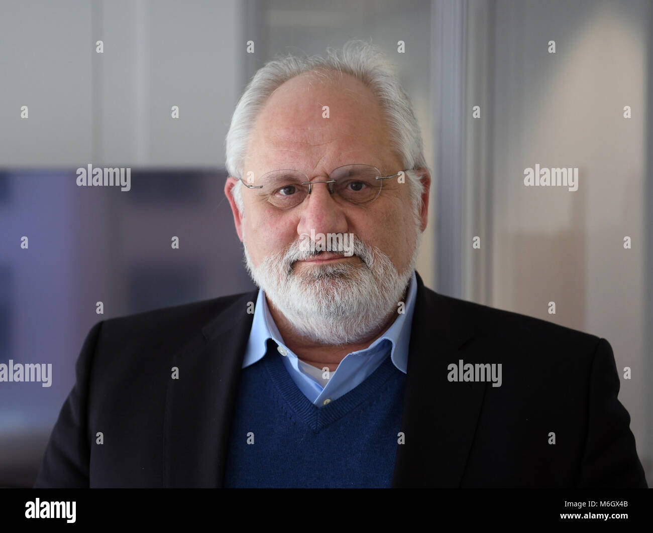 02 March 2018, Germany, Berlin: Juergen Schaefer, manager of the Centre for recognised and rare diseases of the University Hospital Giessen/Marburg. Photo: Soeren Stache/dpa Credit: dpa picture alliance/Alamy Live News Stock Photo