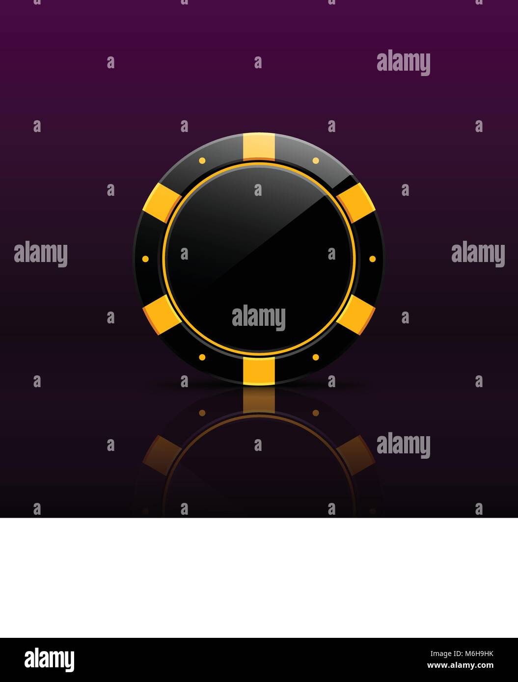 poker chips on dark background Stock Vector Image & Art Alamy