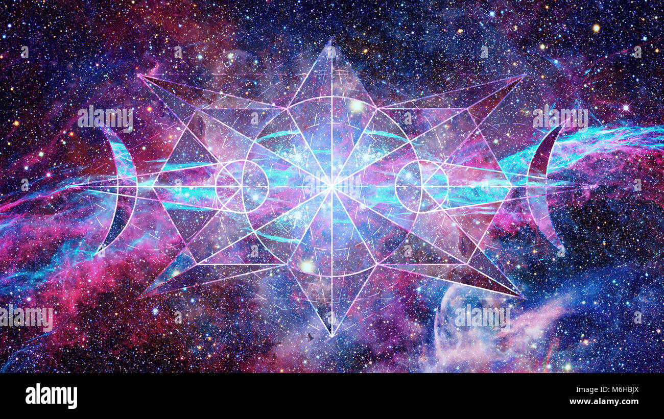 Triangles and the universe hi-res stock photography and images - Alamy