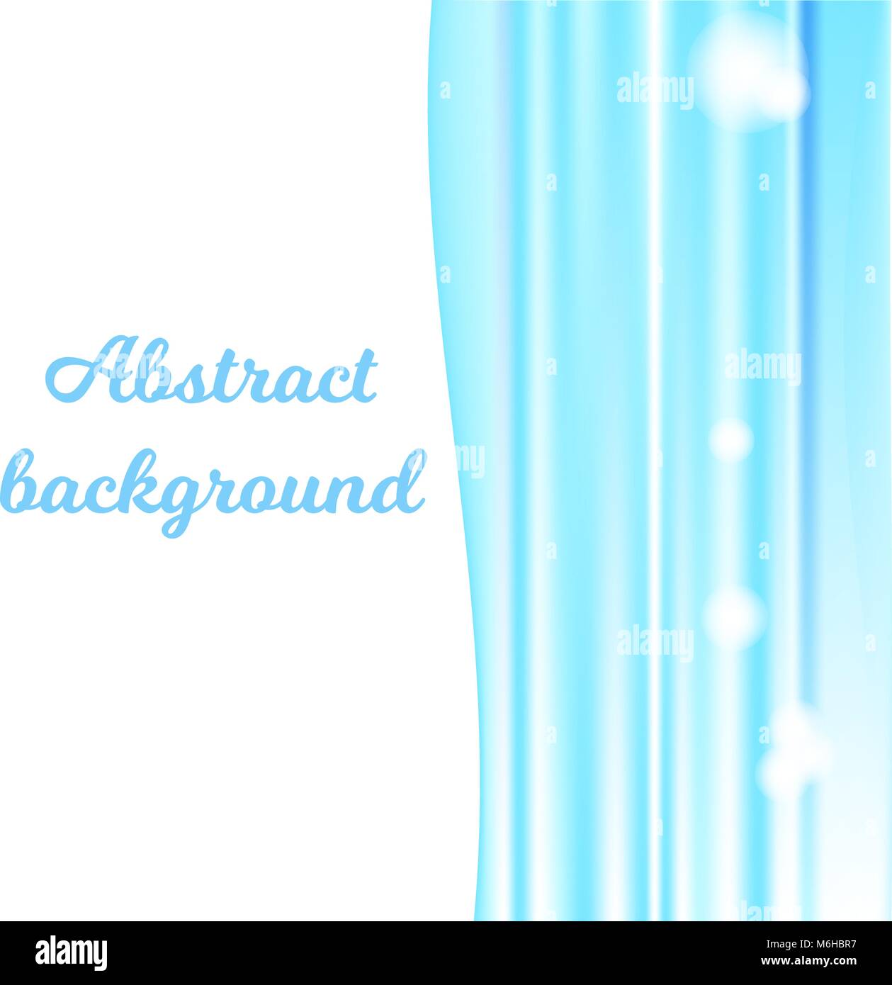 Soft blue wavy abstract background Stock Vector Images - Alamy