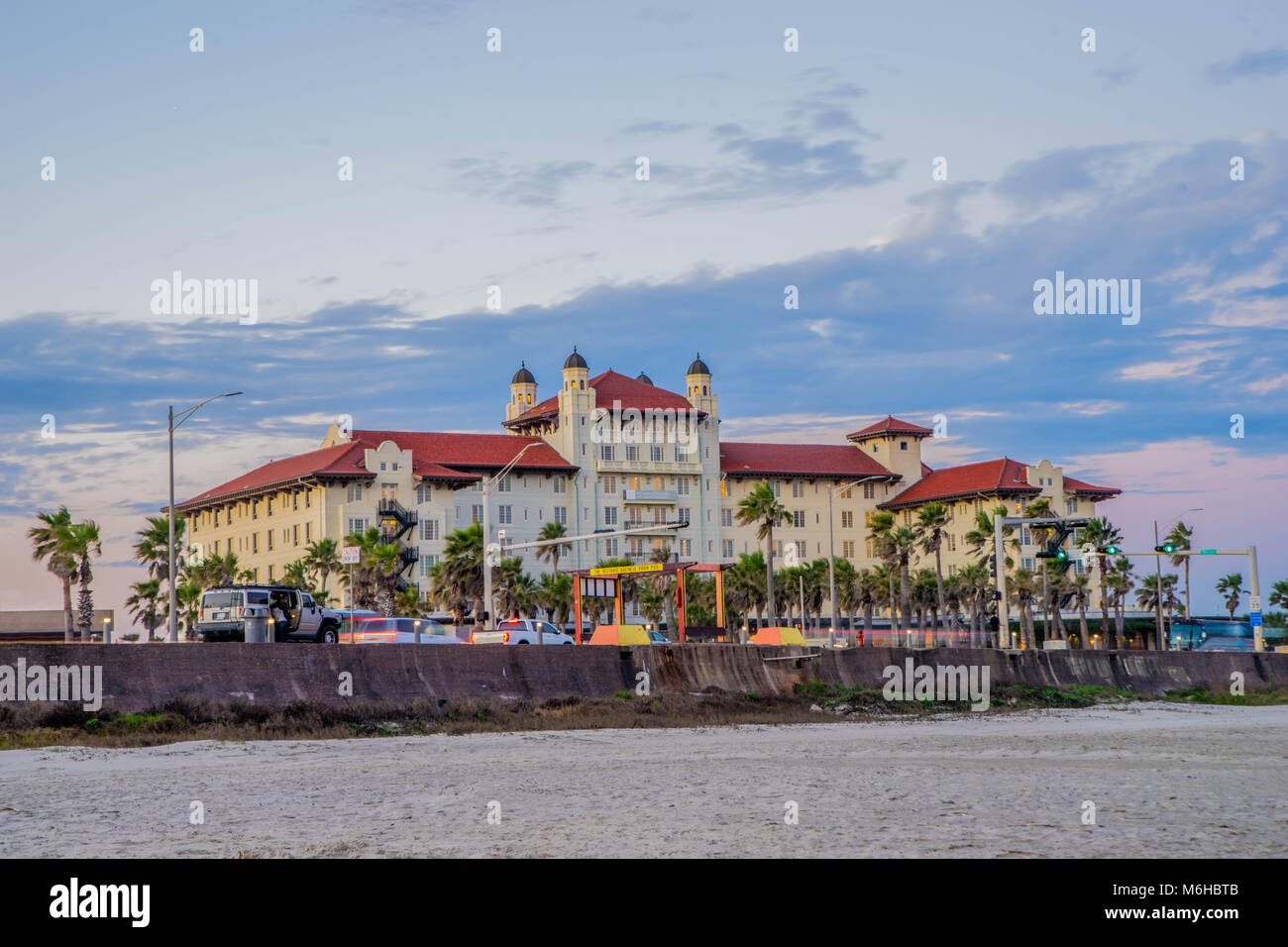 Galveston, TX March, 2018 Hotel Galvez & Spa. This hotel was built by