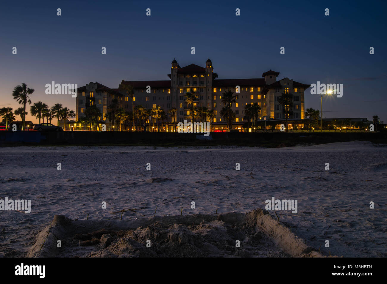 Galveston, TX March, 2018 Hotel Galvez & Spa. This hotel was built by