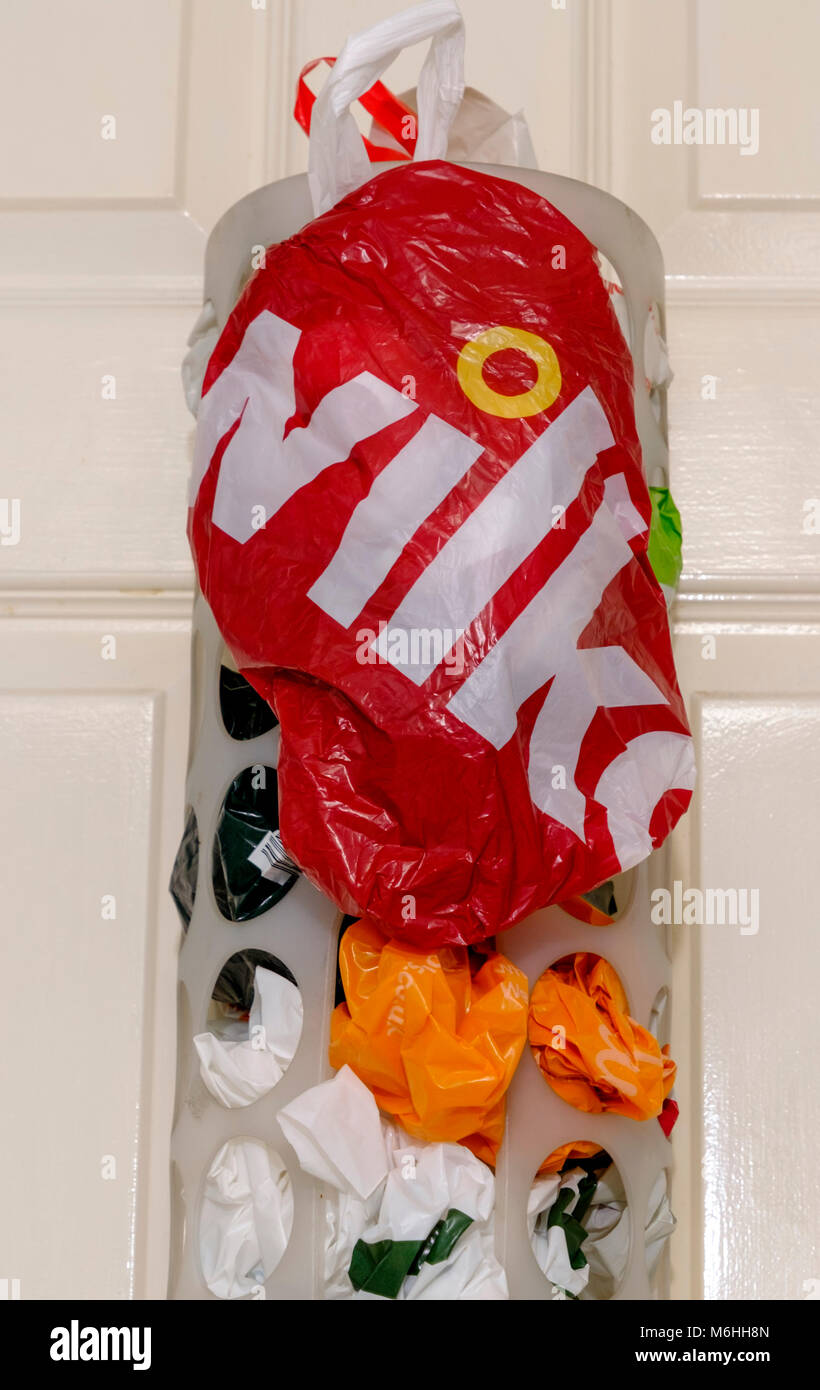 A Wilko plastic carrier bag Stock Photo Alamy