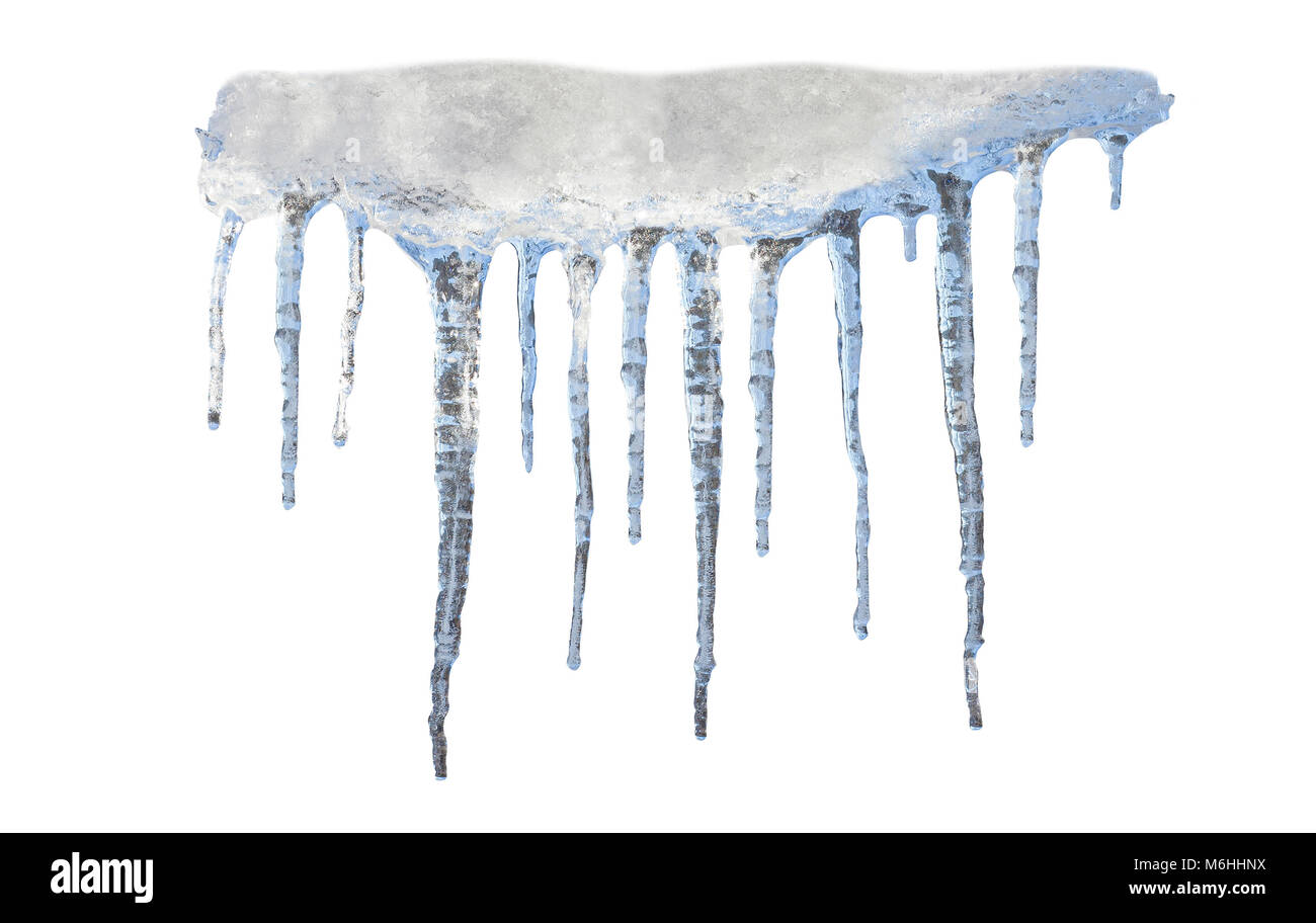 Icicle roof Cut Out Stock Images & Pictures - Alamy