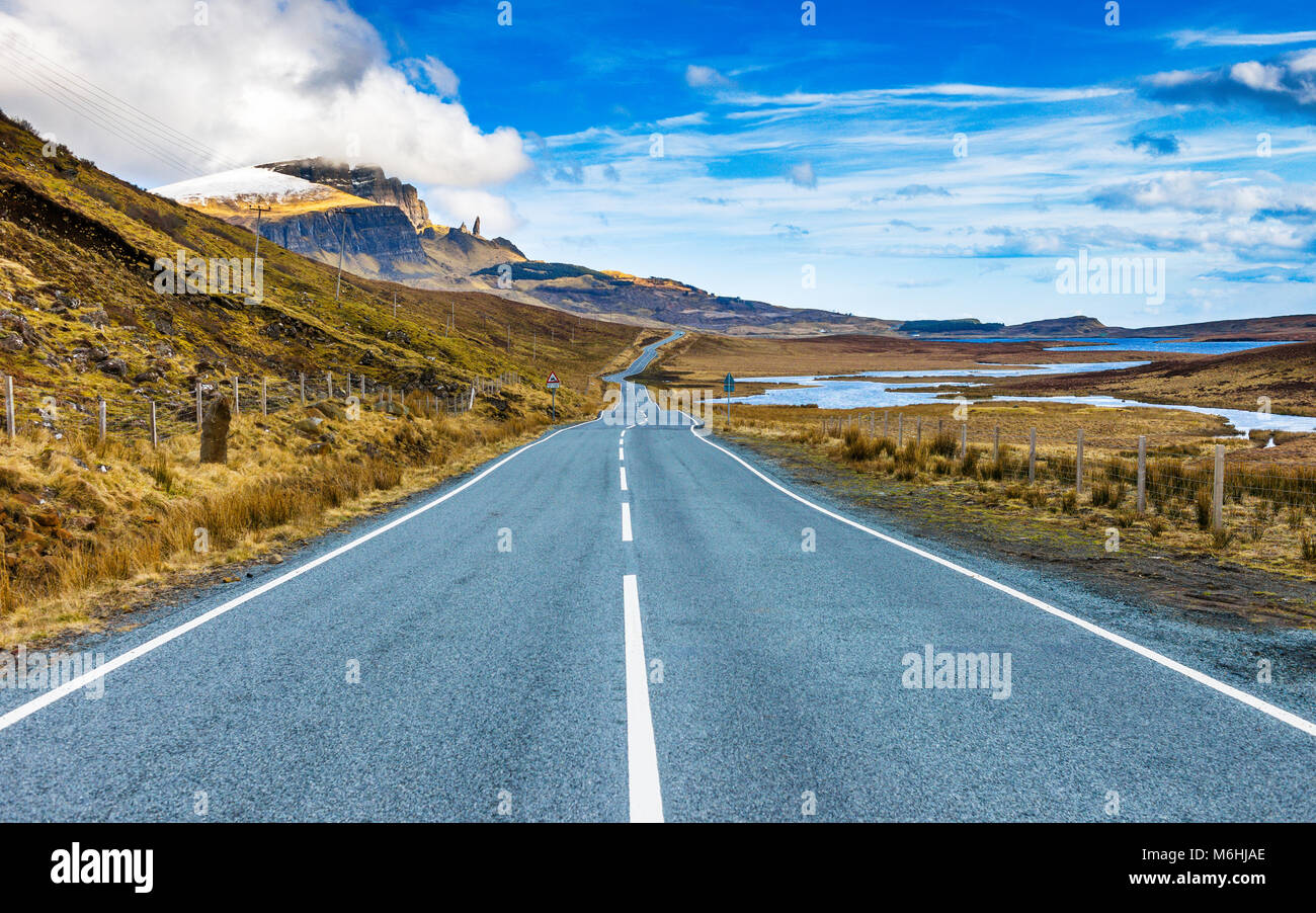 Old great north road scotland hi-res stock photography and images - Alamy