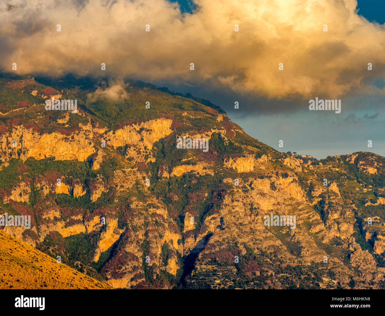 Positano sunset amalfi coast italy hi-res stock photography and images ...