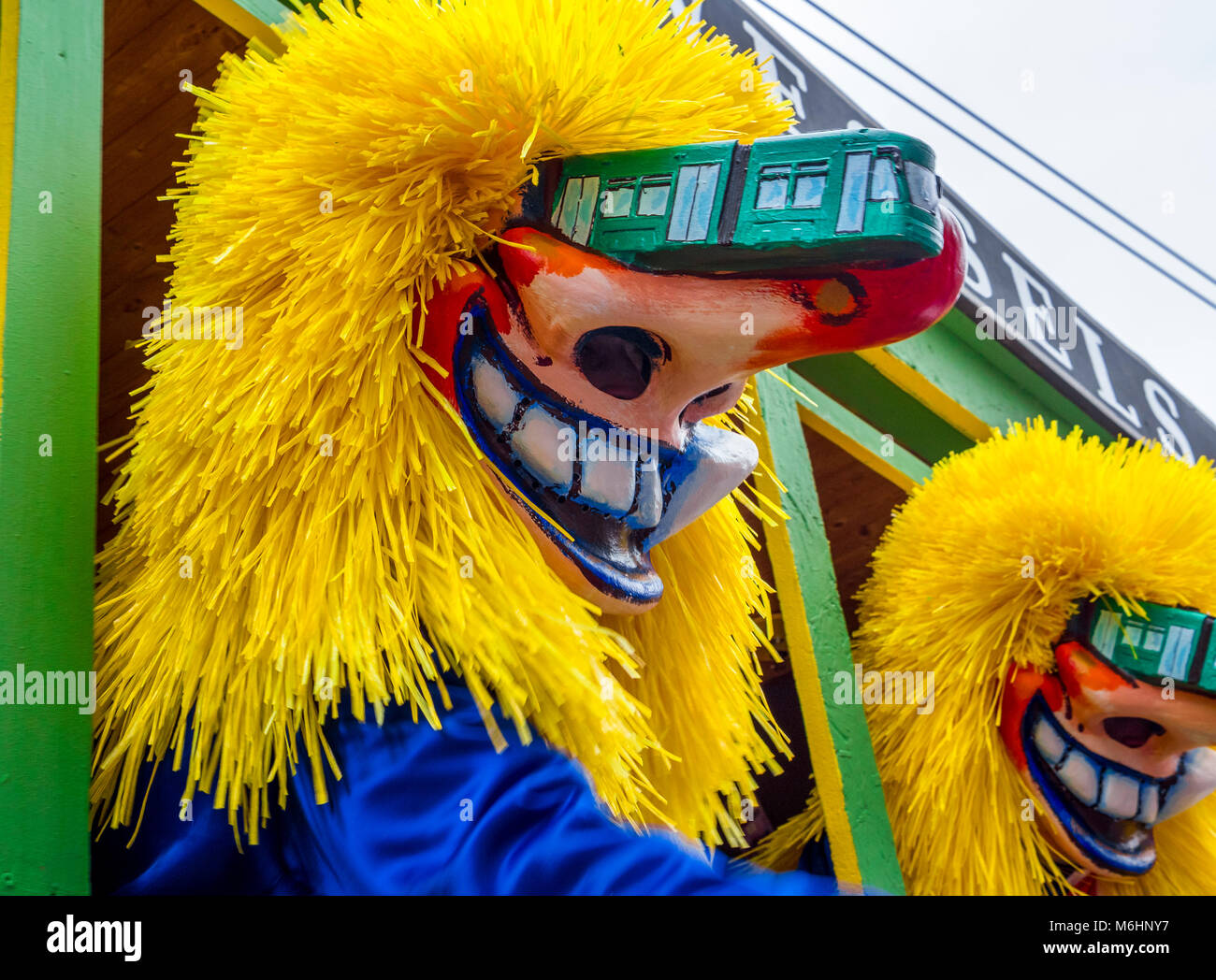 Basler Fasnacht, Carnival of Basel, Basel, Switzerland, Europe Stock Photo