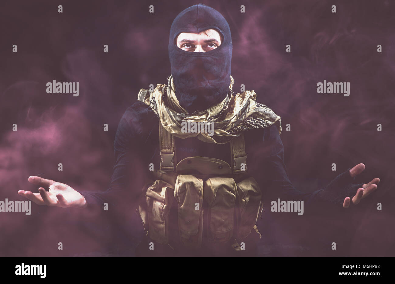 Enemy soldier portrait Stock Photo Alamy