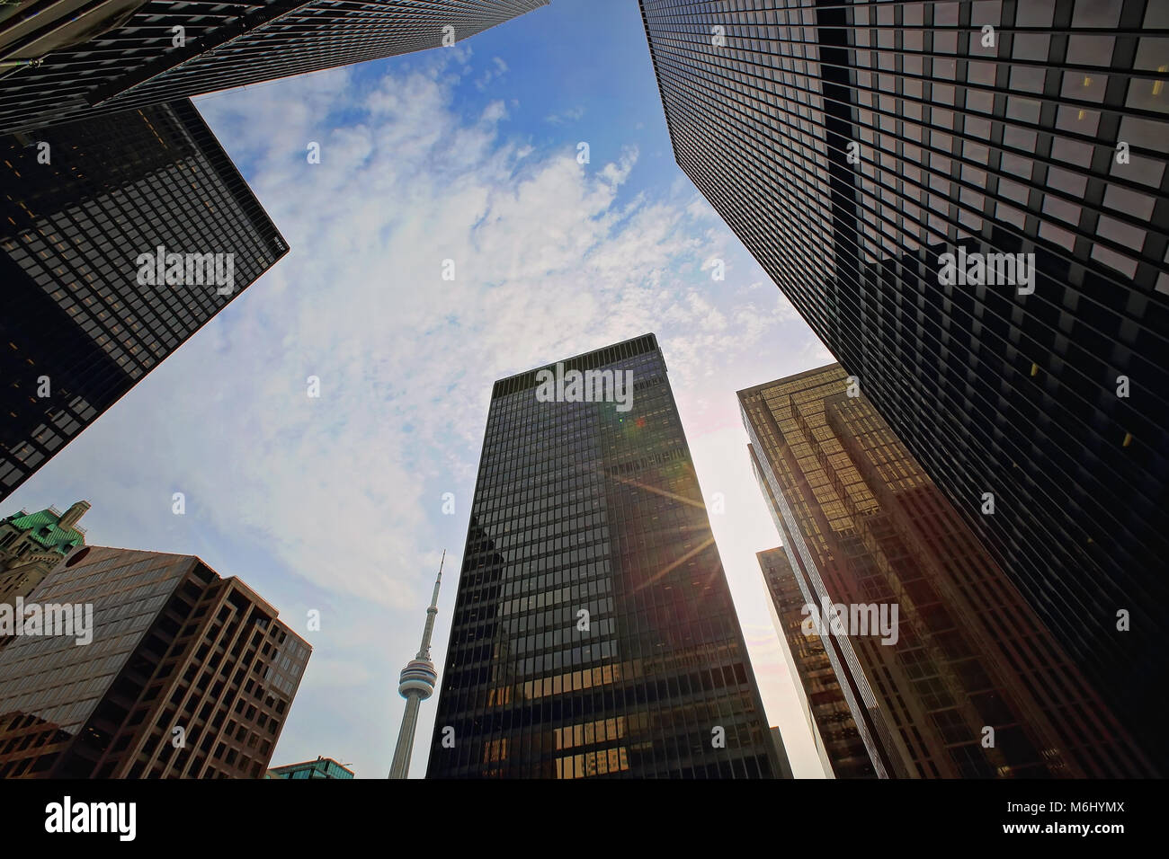 Toronto downtown skyline Stock Photo - Alamy
