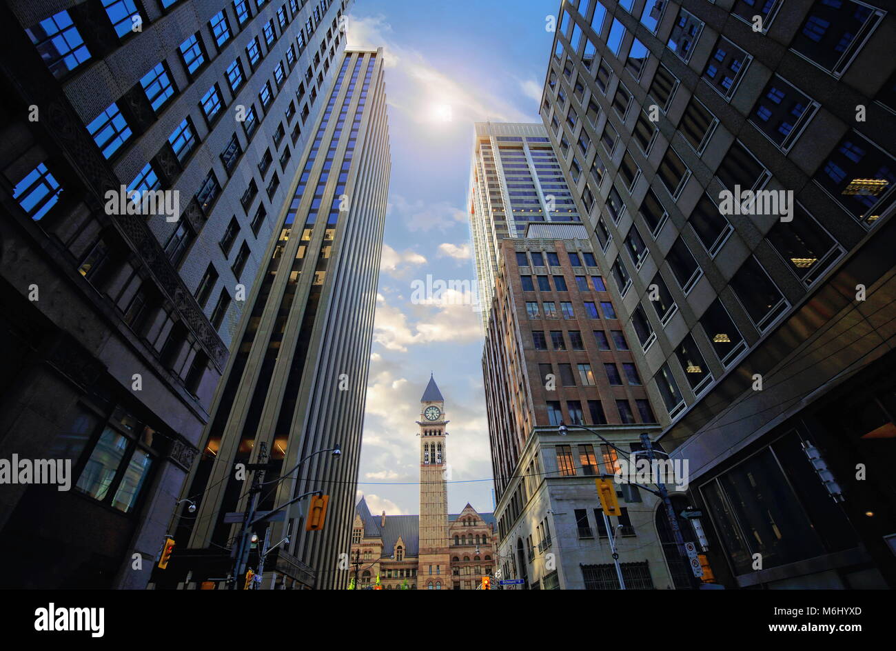 Toronto downtown buildings Stock Photo - Alamy