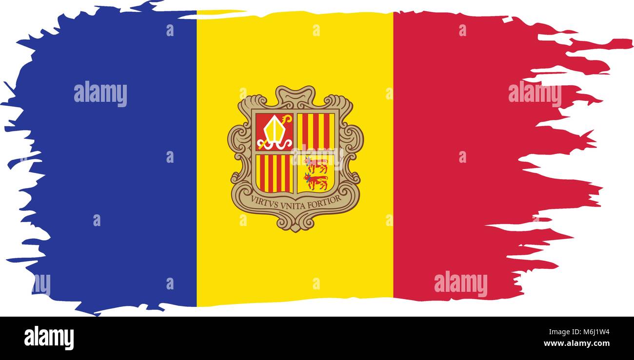 Andora flag, vector illustration Stock Vector Image & Art Alamy
