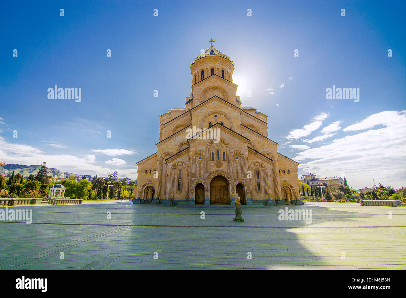 St Trinity Cathedral Stock Photo