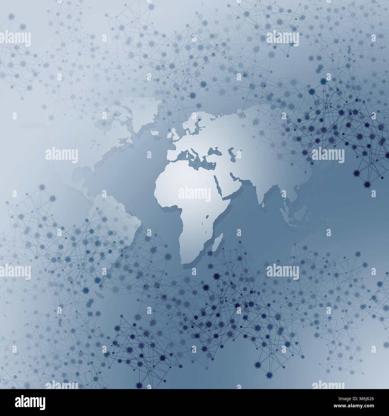 network global connections concept abstract technology background Stock ...