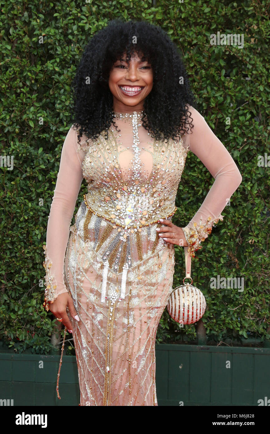 49th NAACP Image Awards - Arrivals at Pasadena Civic Auditorium  Featuring: Paula Jai Parker Where: Pasadena, California, United States When: 15 Jan 2018 Credit: Nicky Nelson/WENN.com Stock Photo