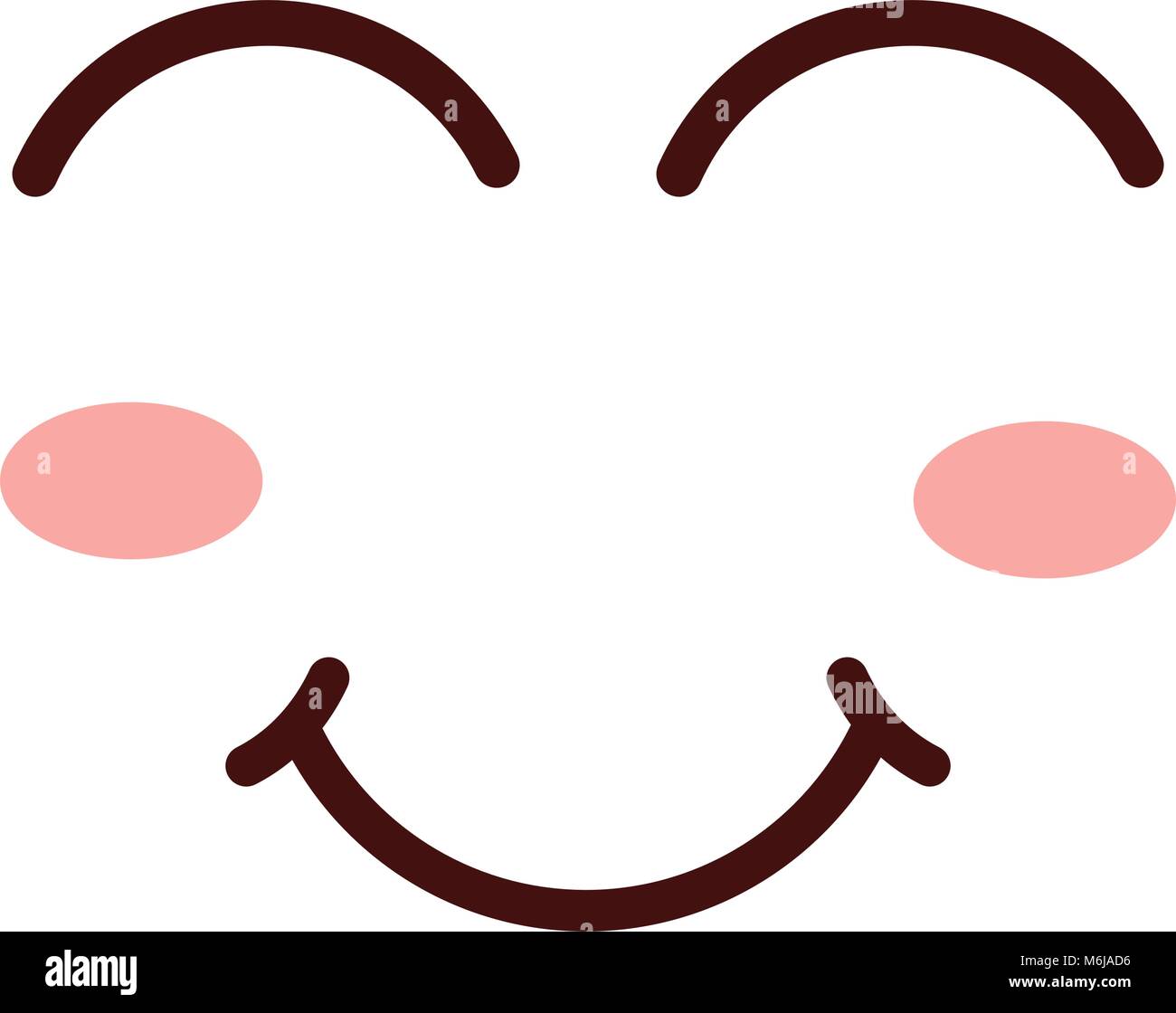 cartoon funny face winking eyes happy Stock Vector Image & Art Alamy