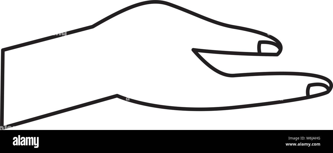 human hand help support gesture Stock Vector Image & Art Alamy