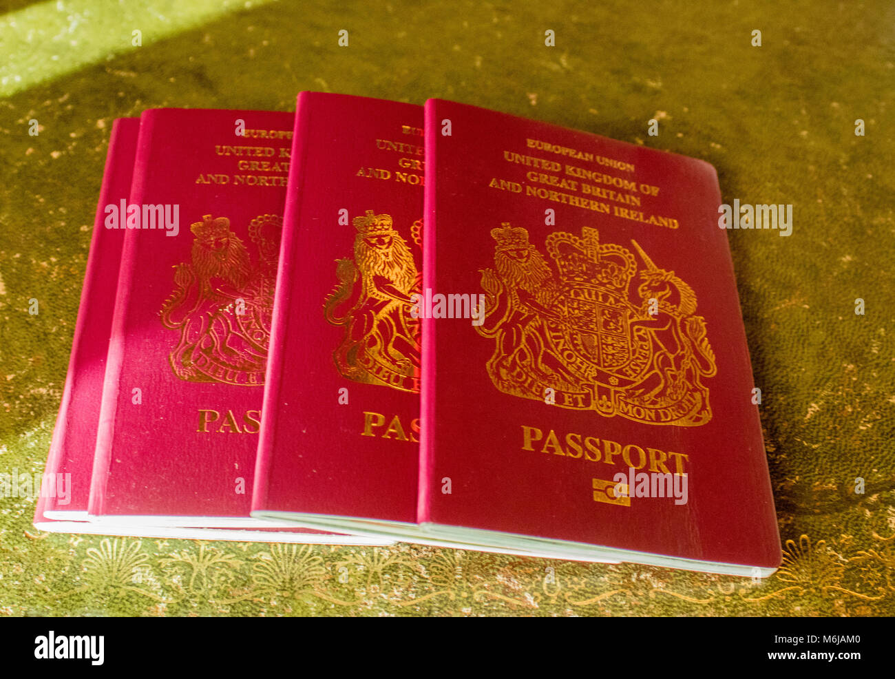 New British Passport Design High Resolution Stock Photography and ...