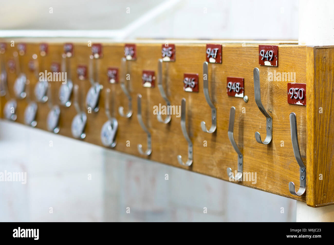 Empty wardrobe in the theater Stock Photo Alamy
